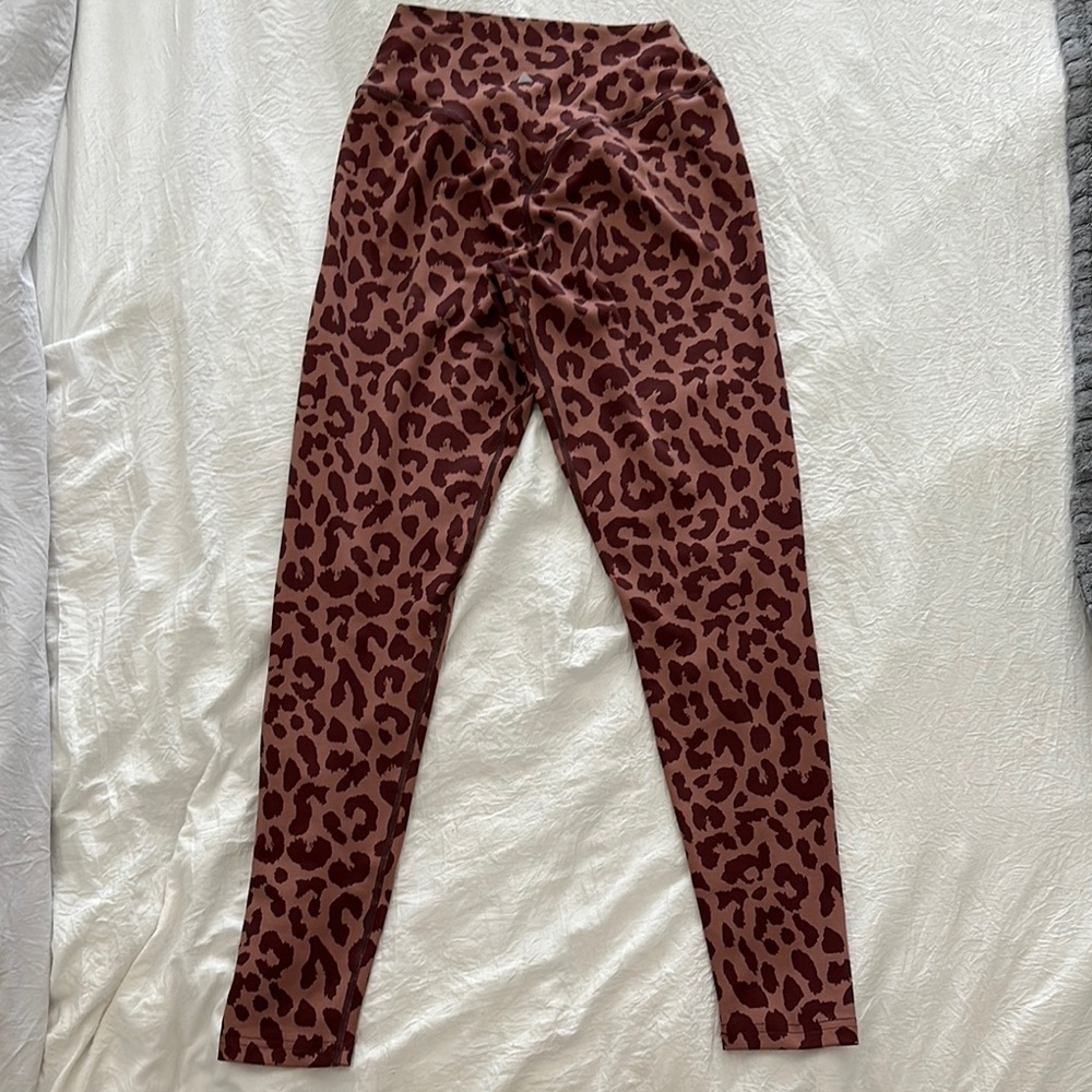 Balance Athletica Leopard Print Leggings - Brown